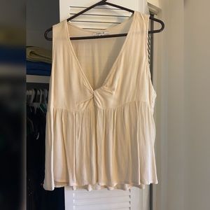 Oneill Light Peach Twist Front Tank M